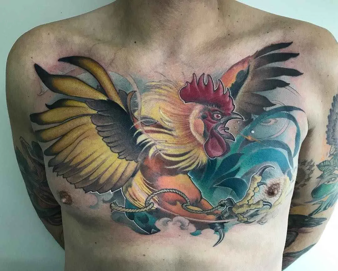 Tatuador Ben Banzai cria tatuagem de nova escola de cores | Espanha