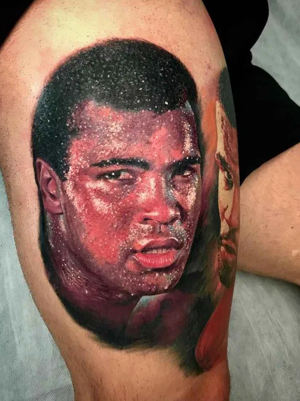 color realism Tatuaggio su thigh #18433 | Tatuatore Chris Nieves