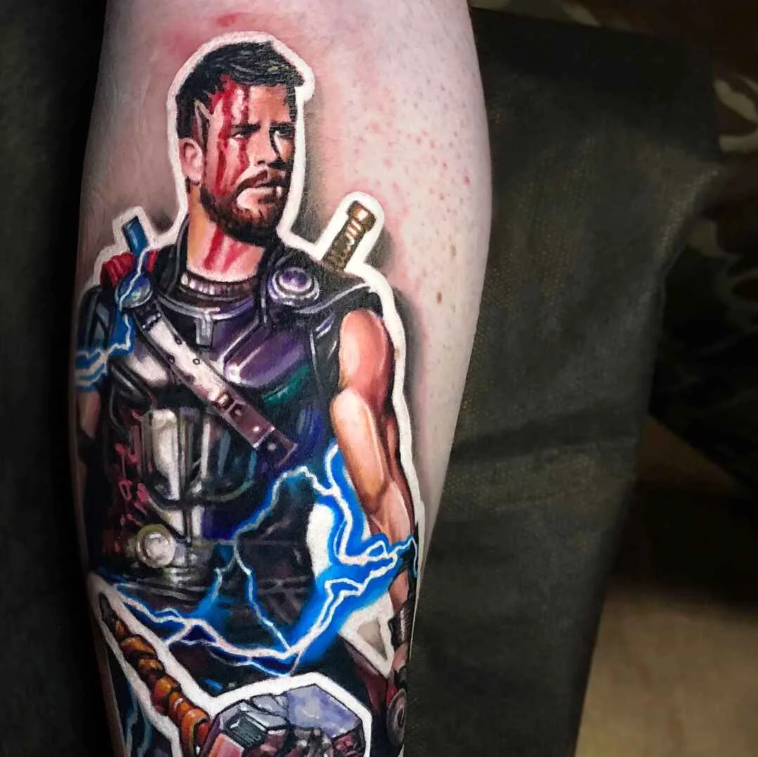 Tatuagem realista de Sergey Shanko | Rússia