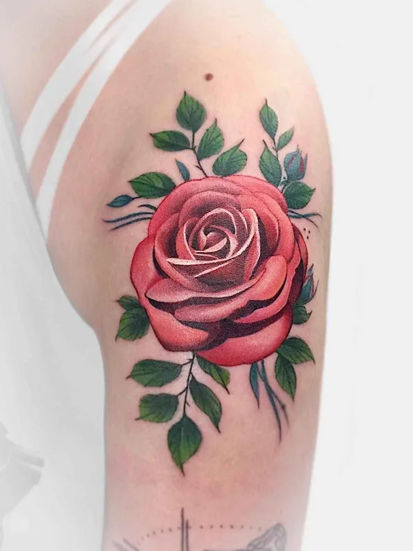 color realism 타투 부위 shoulder #18660 | 타투이스트 Janice Bao Bao