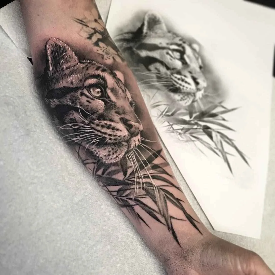 Tattoo artist Rob Richardson, black and grey realistic tattoo, blackwork, authors style | United Kingdom