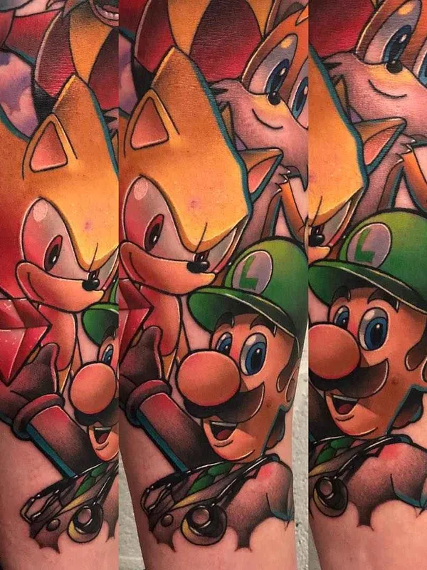 color illustrative Tatuaggio su forearm #18459 | Tatuatore Andy Walker