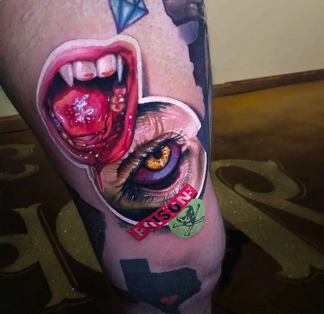 Tatuagem realista de Sergey Shanko | Rússia