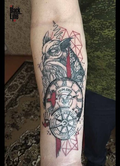 Тату эскиз #18123 Тату мастер Aleksandr Matveev