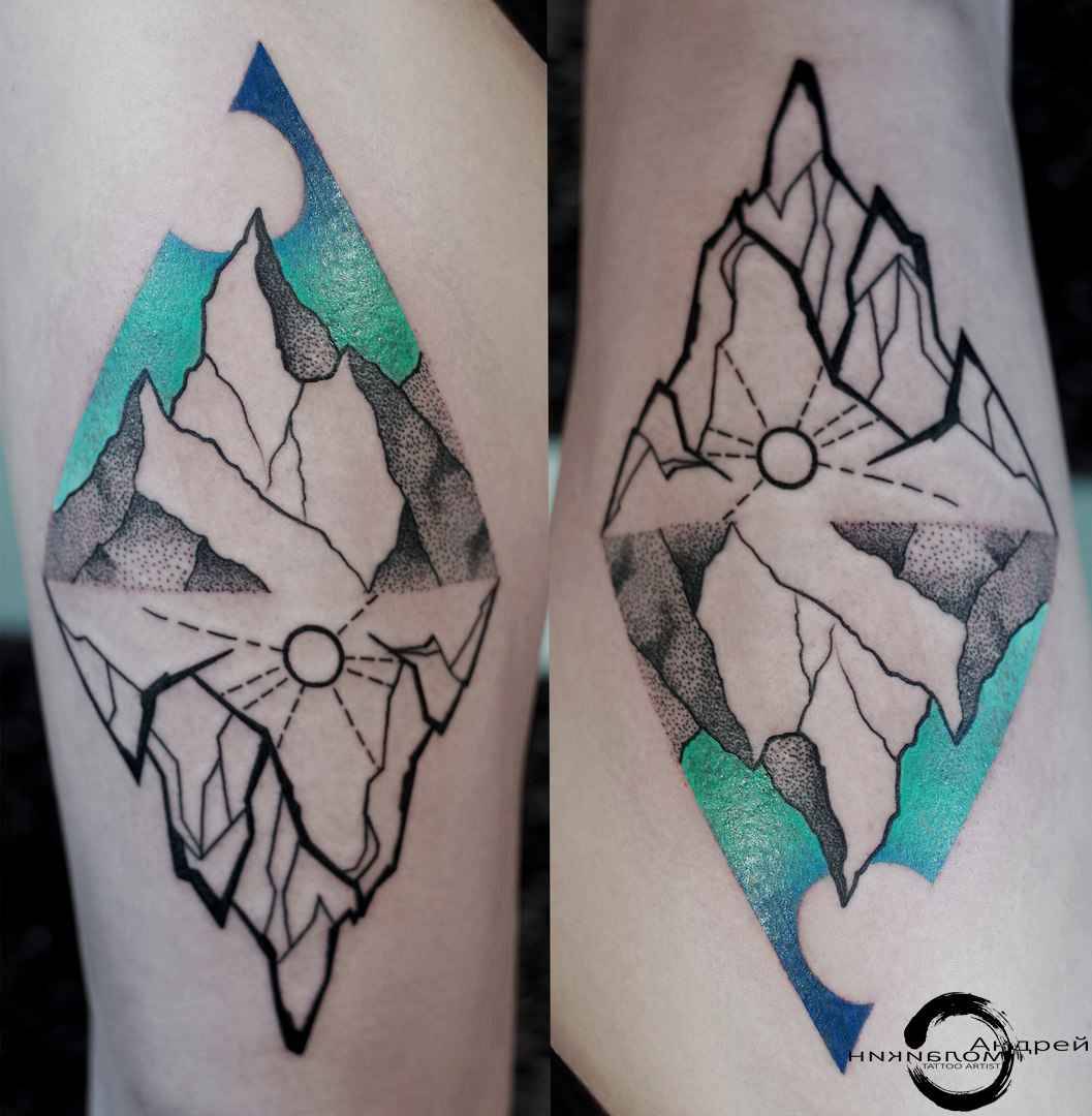 You only see the tip of the iceberg Done at @gida_tattoo_tlv | Instagram