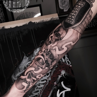 татуировка #29391 | Тату мастер NikitaErmachek