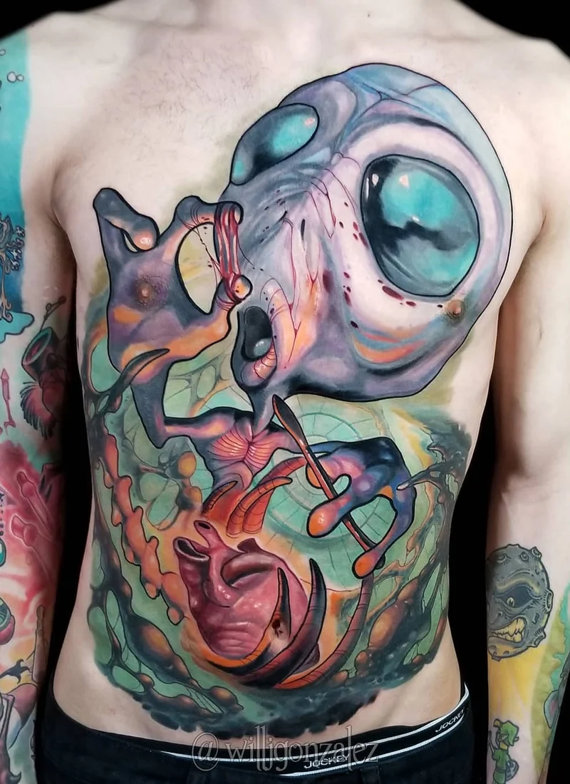 Will Gonzalez - Tattoo nuova scuola da New York