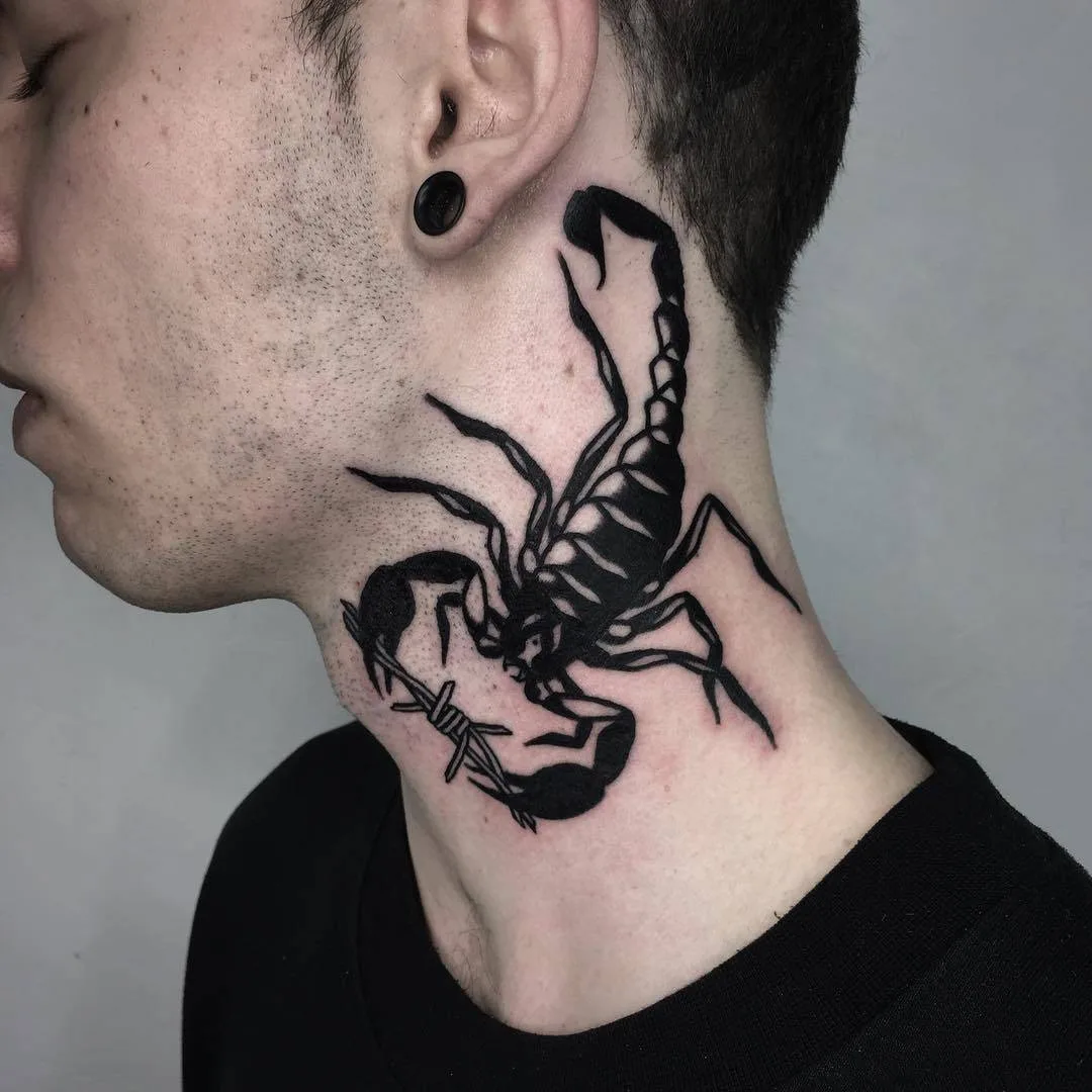 Tatuatore Ignacio Ttd, tatuaggio nero classico tradizionale dell'autore | Argentina