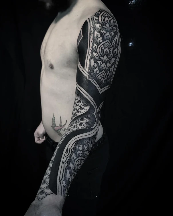Blackwork — Diamante Murru