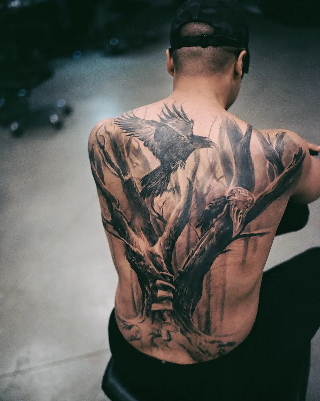 Artista de tattoos Anatole, tattoo realista preto e cinza, BANG BANG New York| Estados Unidos