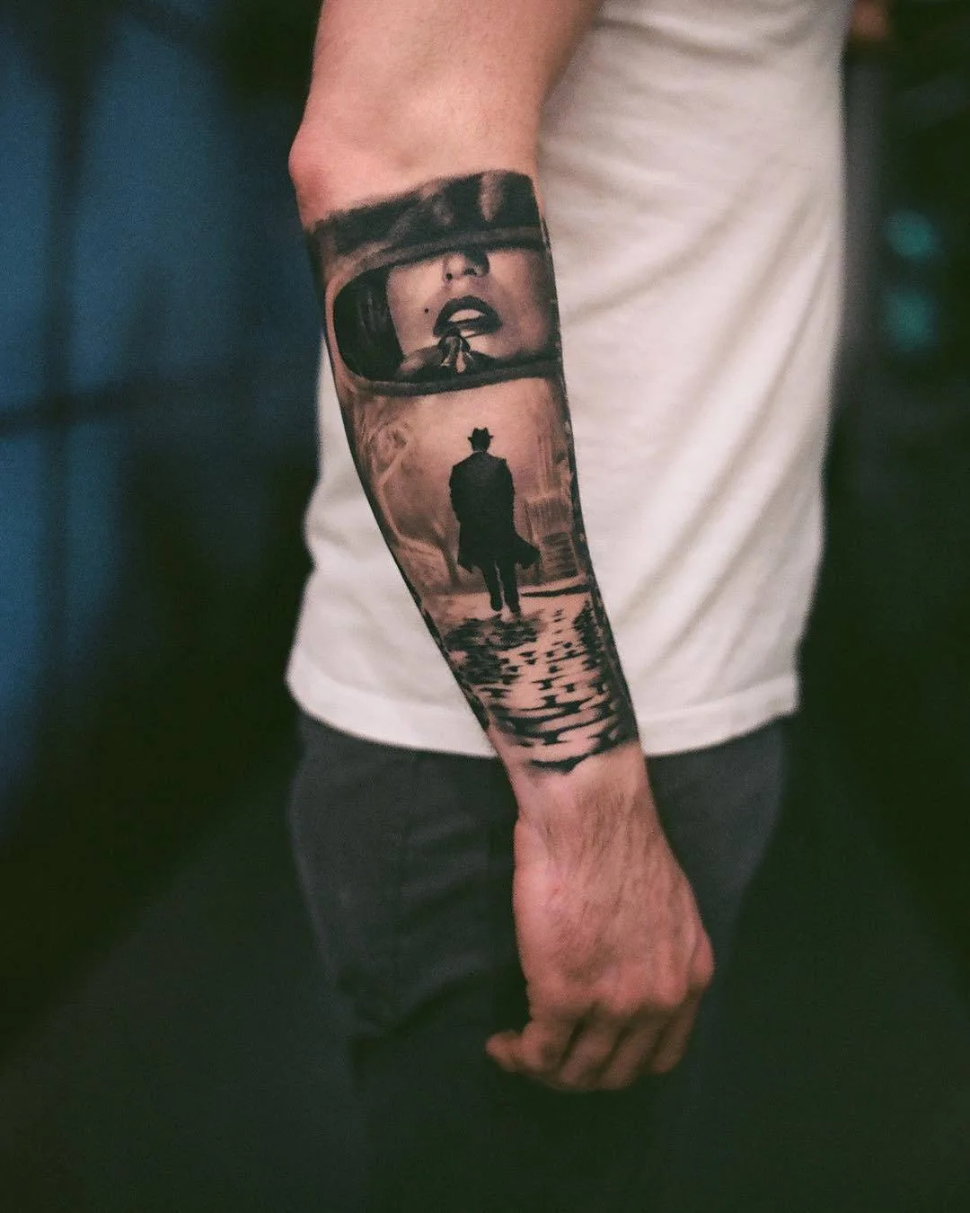 Artista de tattoos Anatole, tattoo realista preto e cinza, BANG BANG New York| Estados Unidos
