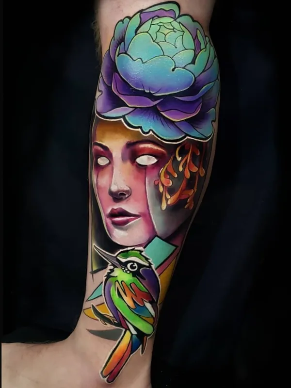 color illustrative Tatuagem em forearm #29662 | Tatuador Vinni Mattos