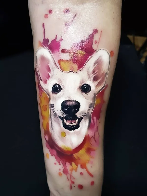 color watercolor Tatuagem em forearm #29663 | Tatuador Vinni Mattos