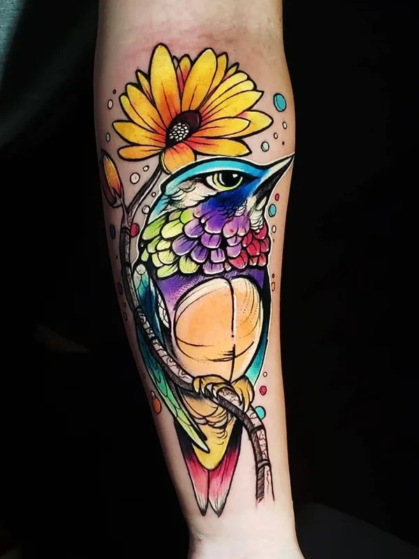 color illustrative Tatuagem em forearm #29655 | Tatuador Vinni Mattos