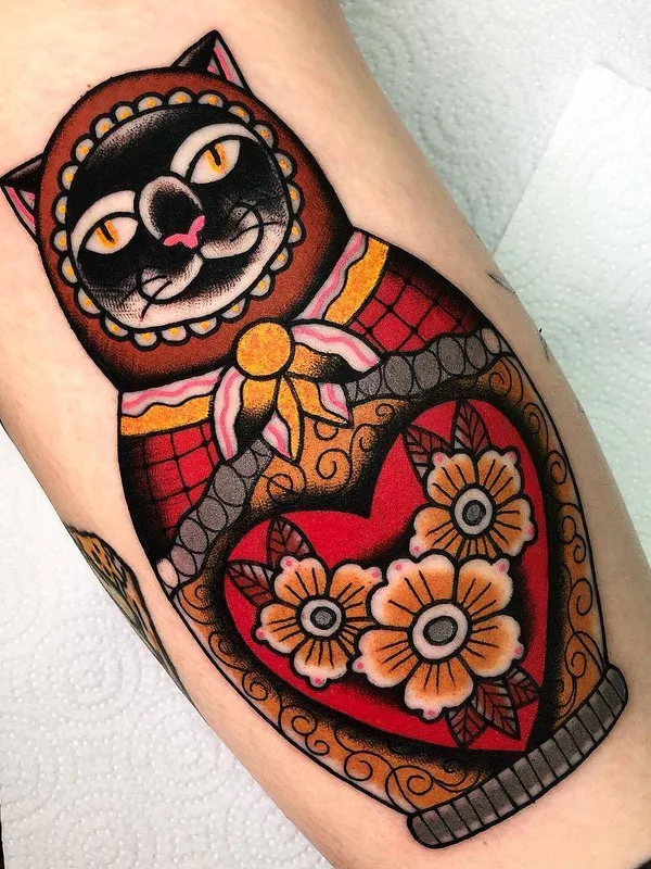 color neo traditional татуировка на forearm #29845 | Тату мастер Iris Lys