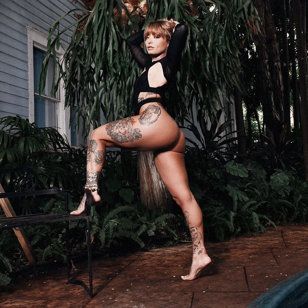 Modella alternativa americana tatuata Vani Vicious | Stati Uniti, Miami