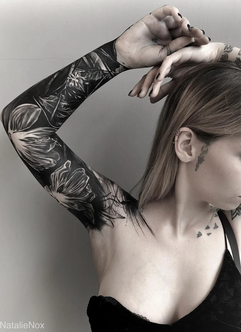 Espressione e stile nei tatuaggi di Natalie Nox