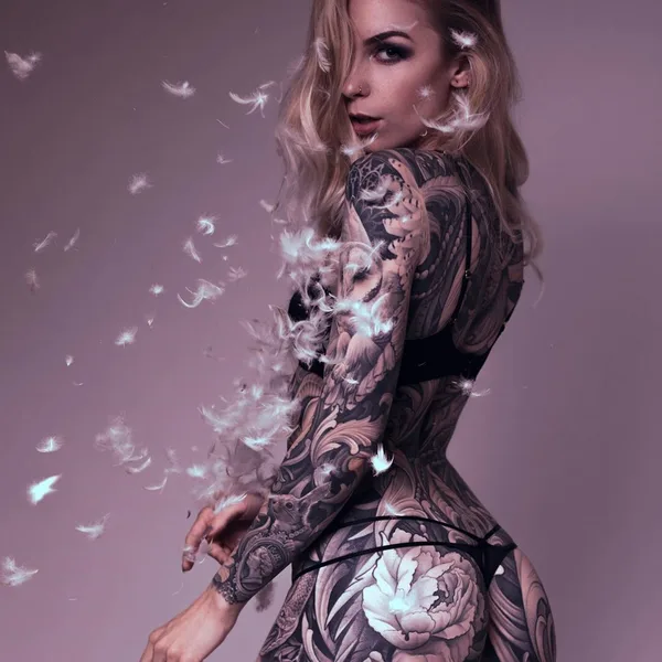 Tattoo on Lisa Kroiss