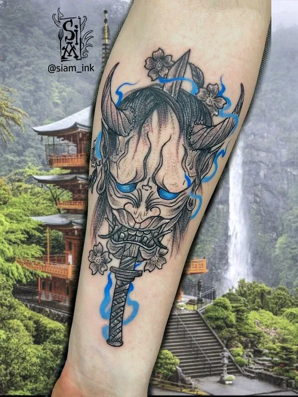 color japanese татуировка на forearm #39194 | Тату мастер Иннокентий Siam 
