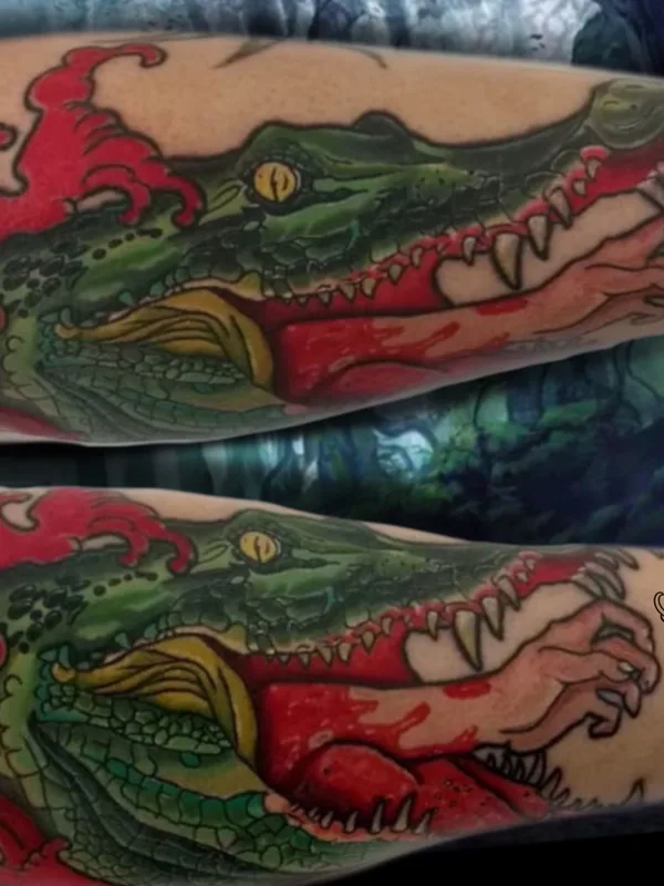 color illustrative татуировка на forearm #39202 | Тату мастер Иннокентий Siam 