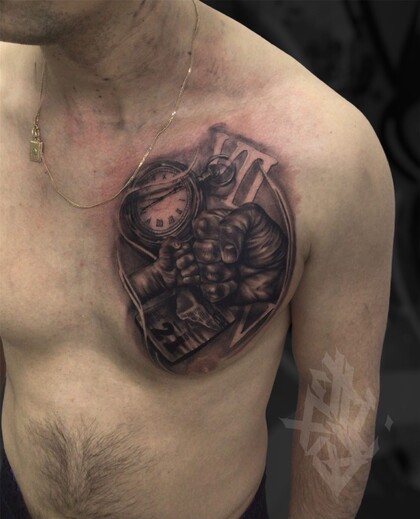 Тату эскиз #39302 Тату мастер Alexey Sviridenko