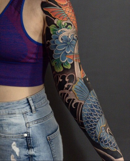 Тату эскиз #39327 Тату мастер Vasiliy Vulkanov