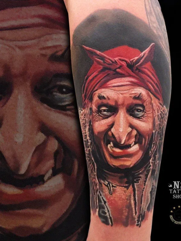 color realism tattoo on forearm #39336 | Tattoo Artist Руслан Мифтахов