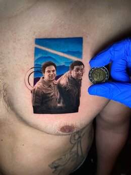 Microrealism tattoo