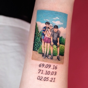 татуировка #53517 | Тату мастер SooSoo