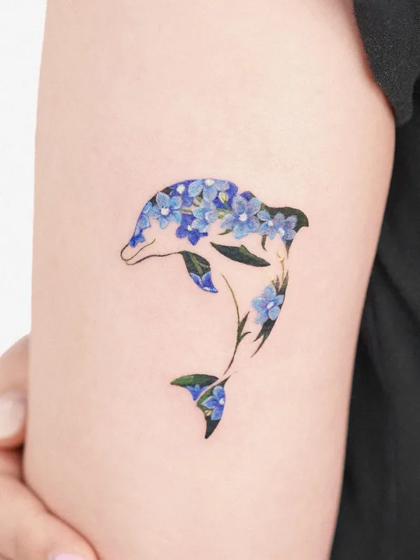 color illustrative tattoo on upper arm #53580 | Tattoo Artist Fluffyattoo