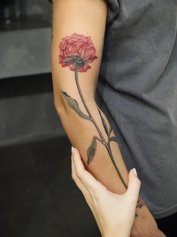color realism tattoo on forearm #53609 | Tattoo Artist Елена Федченко