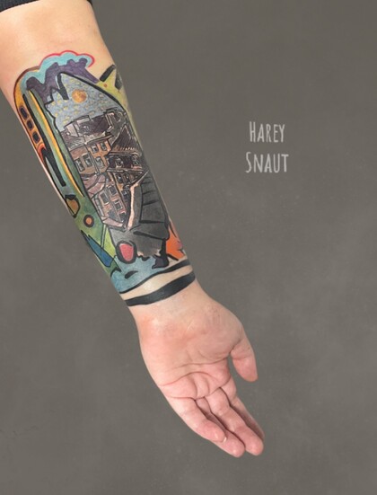 Тату эскиз # Тату мастер Harey Snaut