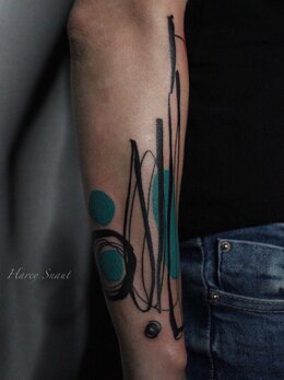 Abstract tattoo