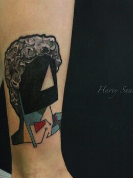Graphic tattoo
