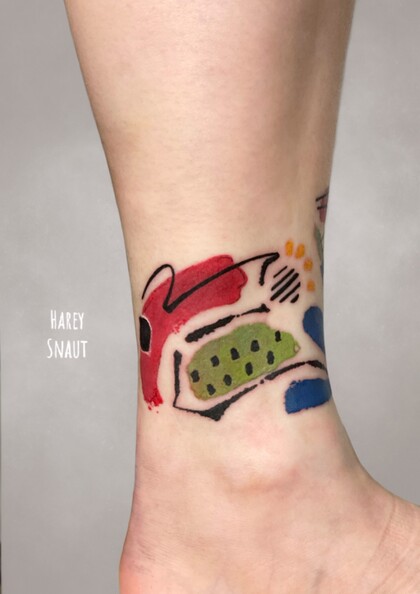 Тату эскиз #53611 Тату мастер Harey Snaut