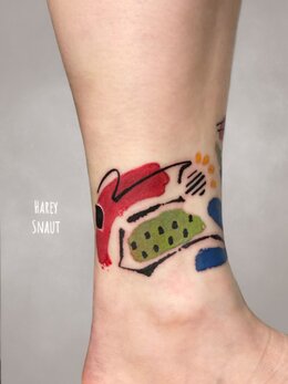 Abstract tattoo