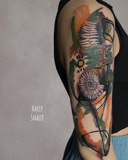 Тату эскиз # Тату мастер Harey Snaut