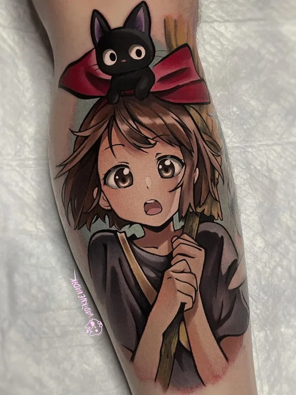 color anime Tatuagem em forearm #53698 | Tatuador Vadik Nevadik