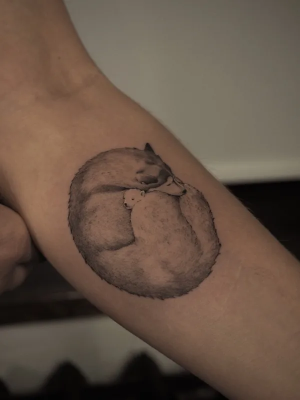black and grey realism Tatuaggio su forearm #53762 | Tatuatore Яна Гуревич
