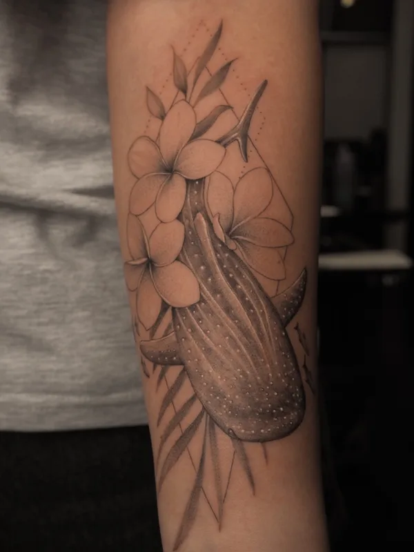 black and grey black and grey Tatuaggio su forearm #53759 | Tatuatore Яна Гуревич