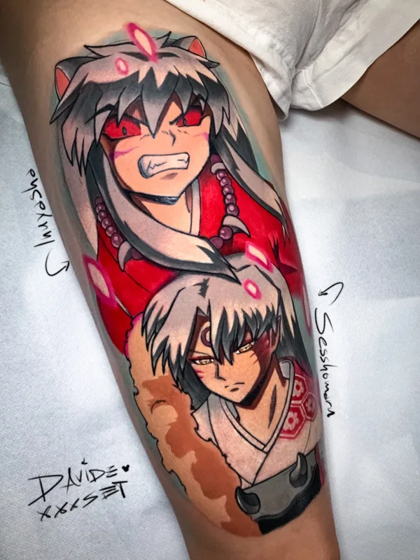 color anime Tatuaggio su forearm #53889 | Tatuatore Davide Set