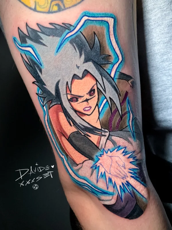 color anime Tatuaggio su forearm #53888 | Tatuatore Davide Set