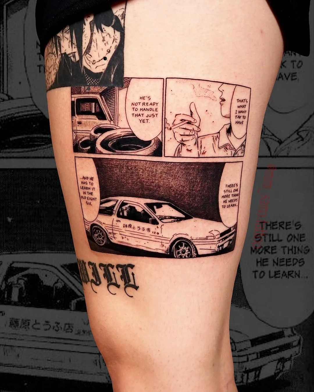 Mimi Sama otaku manga tattooing
