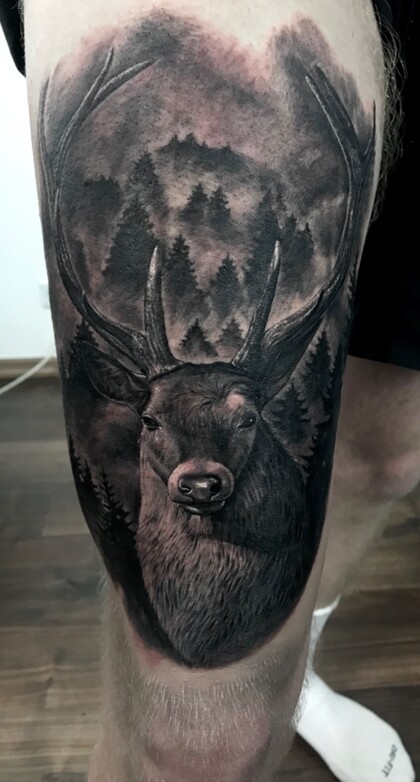 Тату эскиз # Тату мастер Gregory Pazdniakou 