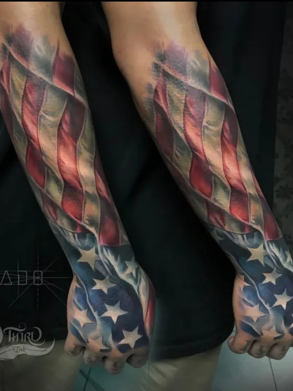 color realism татуировка на full sleeve #66039 | Тату мастер Ricardo David