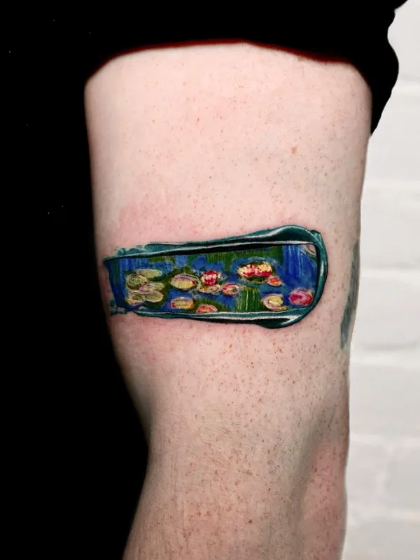 color illustrative Tatuaggio su bicep #66190 | Tatuatore Pilar Zurita