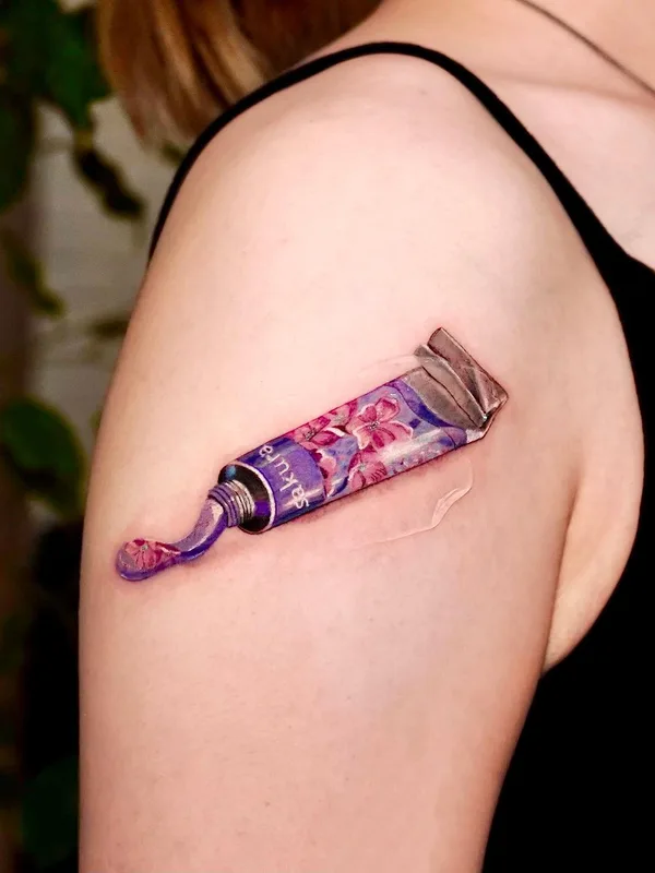 female color realism Tatuaggio su shoulder #66191 | Tatuatore Pilar Zurita