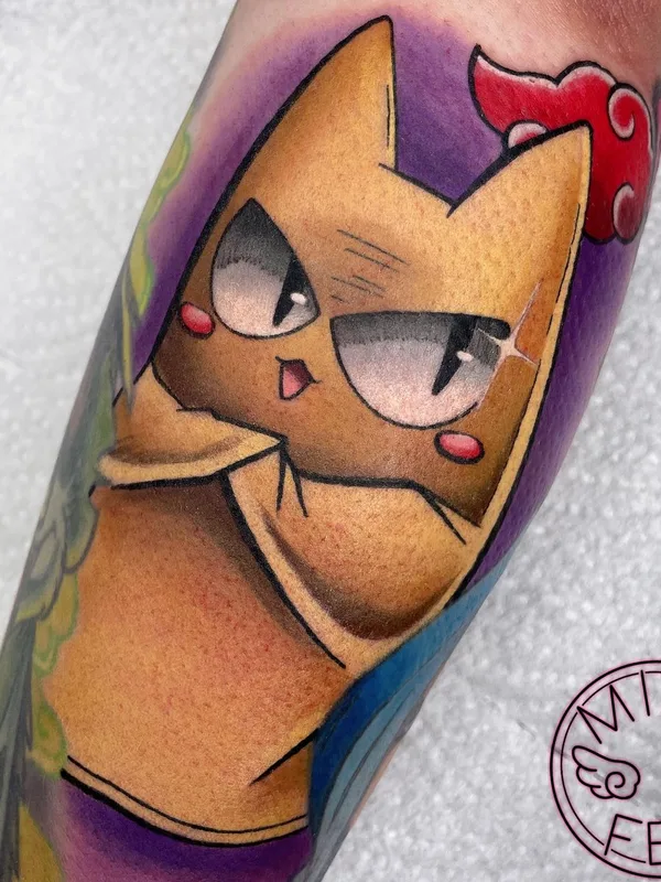 color anime tattoo on forearm #66326 | Tattoo Artist _mimifee