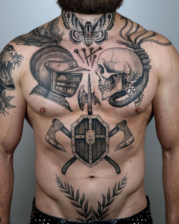 Tongan Shield tattoo #tattoo #tattooartist #foryoupage #fyp #tattoolov... |  TikTok