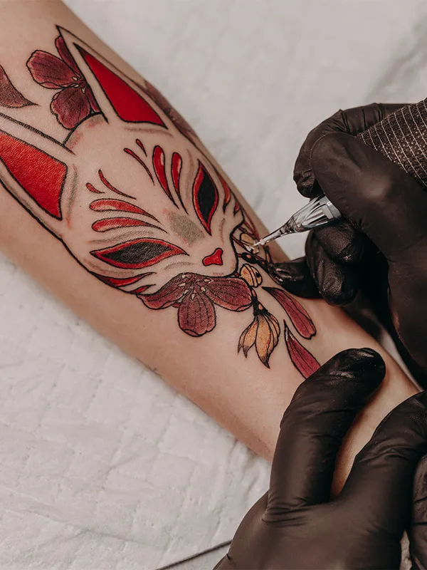 color japanese 타투 부위 forearm #66372 | 타투이스트 Лесничин Станислав